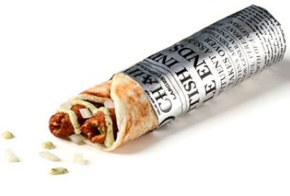 Veg Kebab Roll