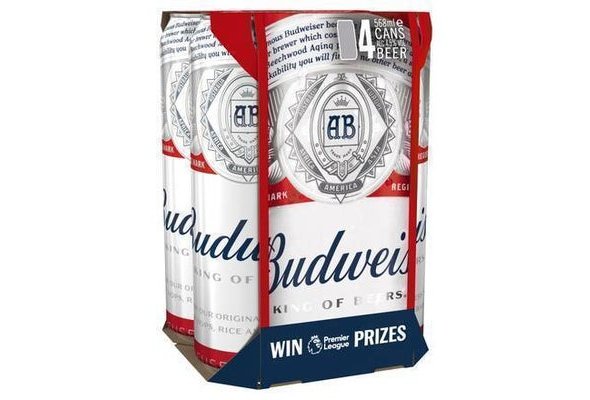 Budweiser 568ml 4pk