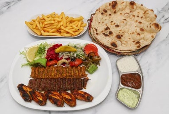 Lamb Kofta, Chicken Kofta, Chicken wings