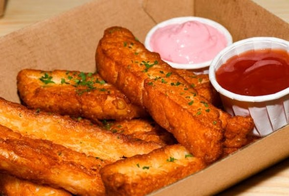 Haloumi Fries House Made with Sweet Chilli Dip