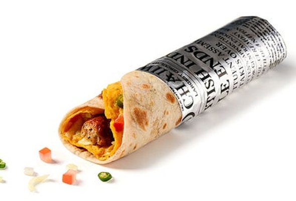 Spiced Chicken Sausage & Egg Wrap