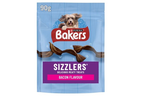 BAKERS Sizzlers Bacon Dog Treats 90g