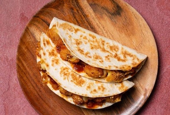 Cauliflower Toasted Tacos (v)