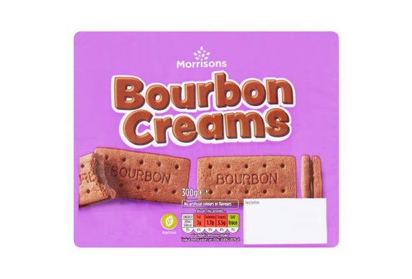 Morrisons Bourbon Creams 300g