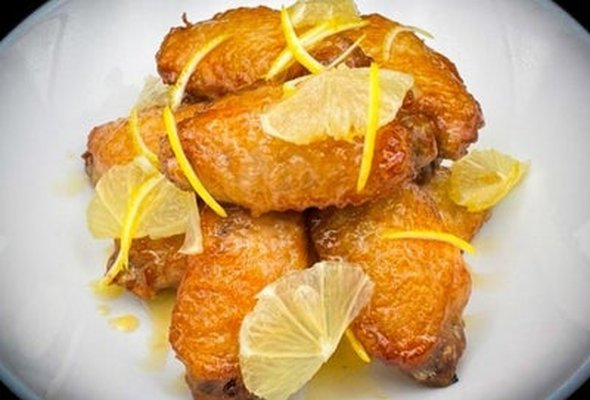 Lemon Honey Chicken Wings 檸檬蜜糖雞翼