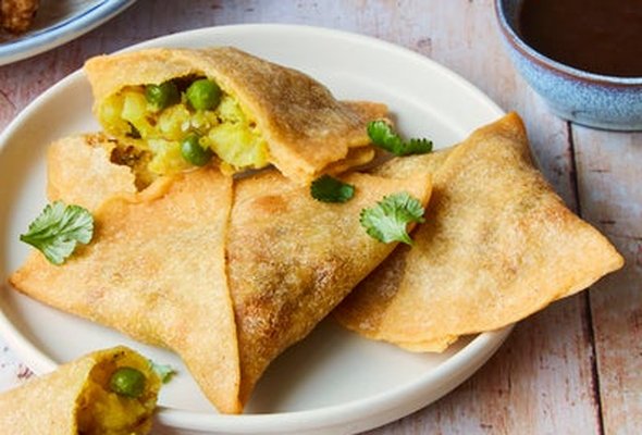 Mirch Samosa (Vegan)