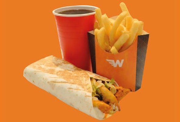 Flame-Grilled Wrap Meal