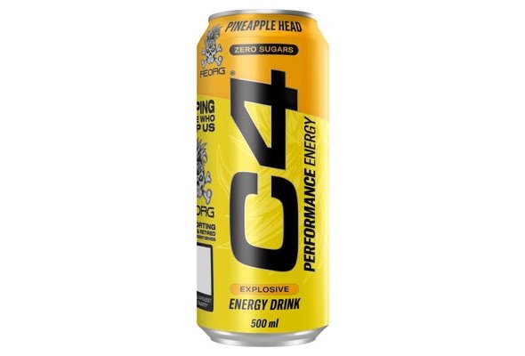 C4 Performance Energy Pineapple Head Energy Drink 500ml