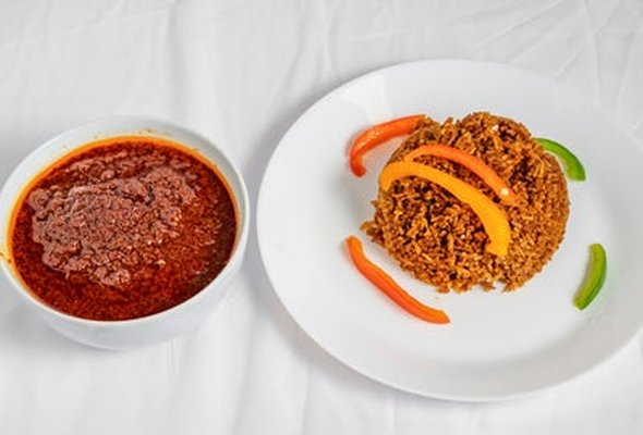 Jollof Rice Meat Stew