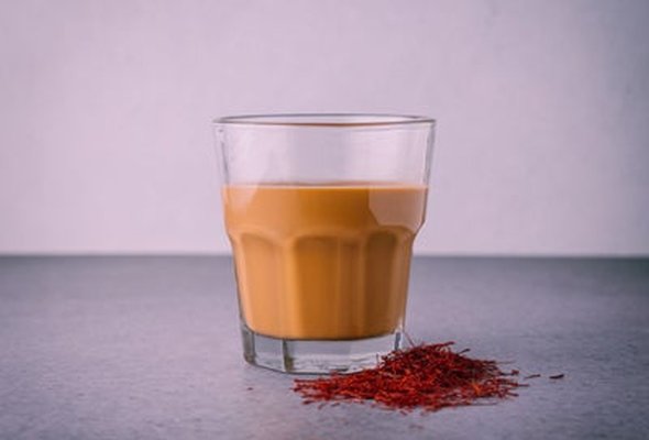 Karak Chaii with Saffron