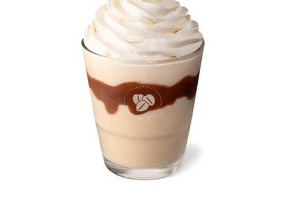 Salted Caramel Frappé with Coffee