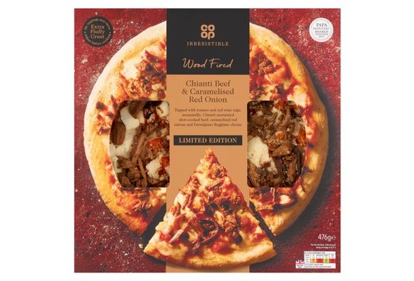 Co-op Chilled Irresistible Chianti Beef Pizza 476G