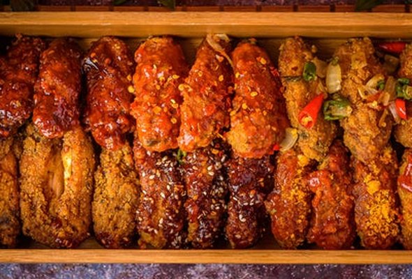 40 Wings 5 Flavours