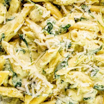 Basil Pesto Pasta With Chicken