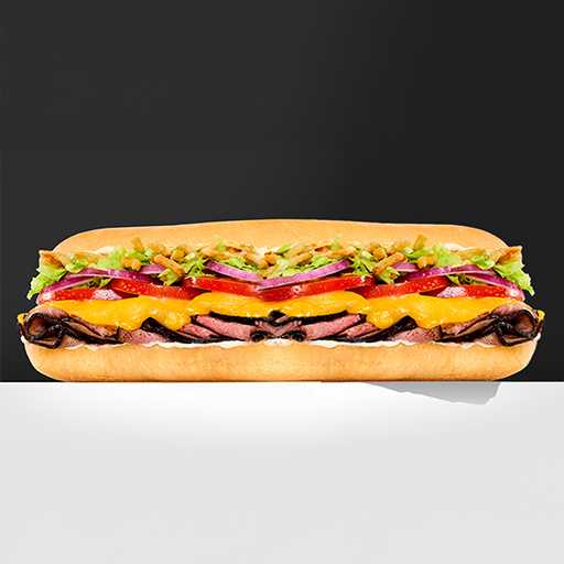 Roast Beef & Cheddar 12"