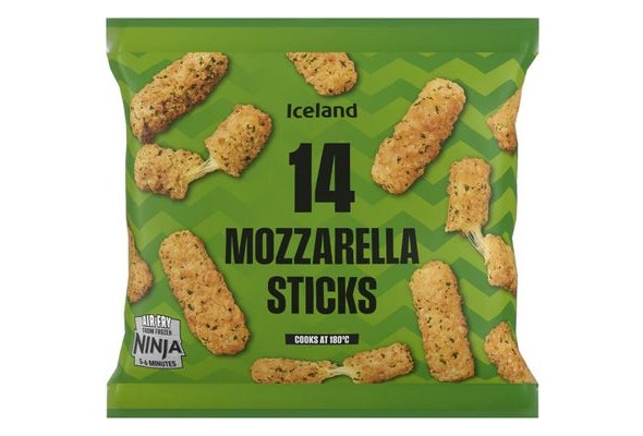 Iceland 12 Mozzarella Sticks 180g