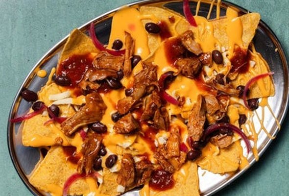 Chipotle Chicken Loaded Nachos