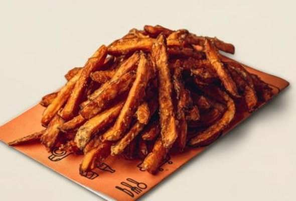 Sweet Potato Fries - with Sour Cream & Chive Dip