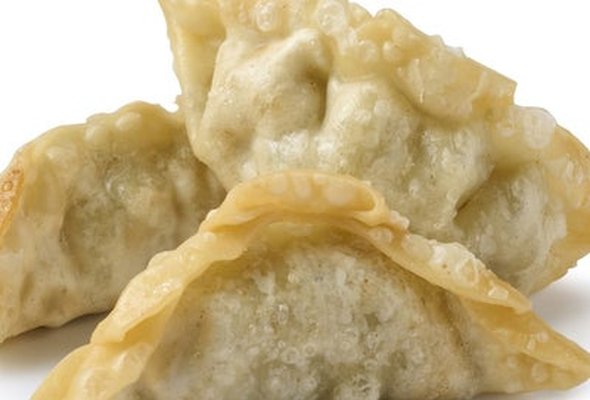 Crispy Veggie Gyoza (3) 🥟🌱
