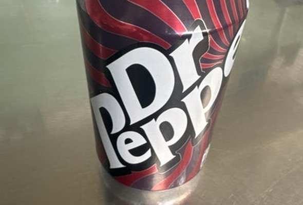 Dr Pepper can of pop