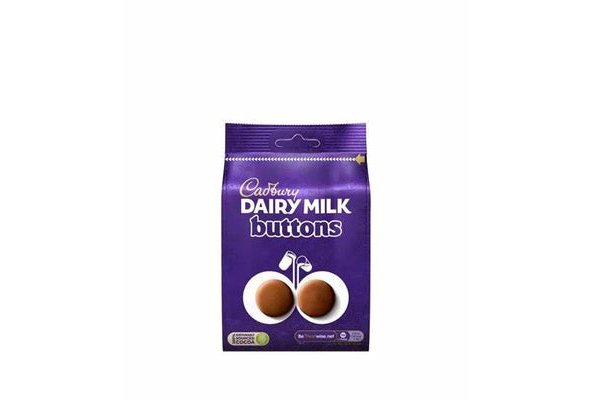 Cadbury Dairy Milk Buttons Chocolate Pieces 100 Gr