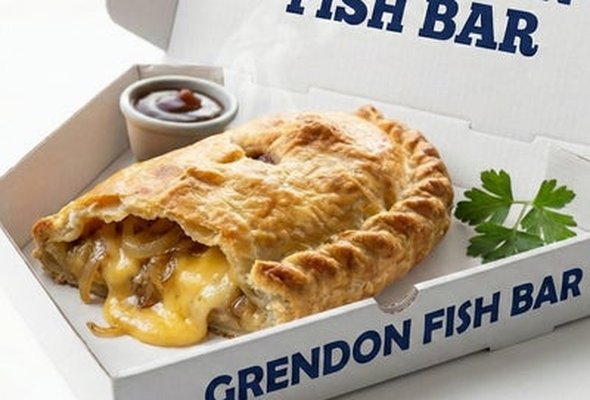 Onion and cheese Pasty