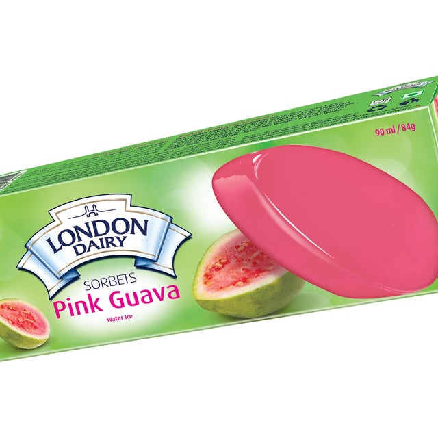 London Dairy Pink Guava Sorbet Stick