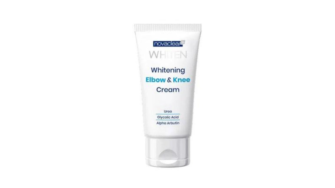 Novaclear Whitening Cream with Urea, Glycolic Acid & Alpha Arbutin for Elbow & Knee 50 ml