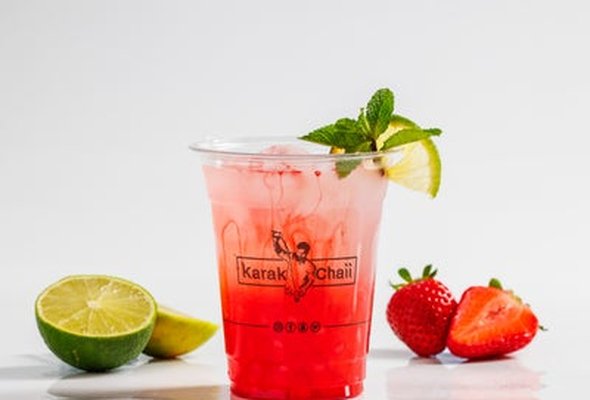 Limbu Berry with Popping Strawberry Bubbles