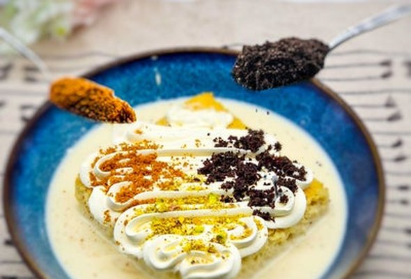 Create your milk cake