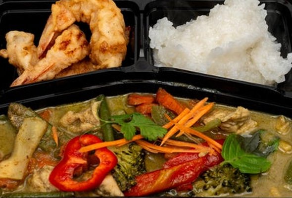 Green Curry Combo Box