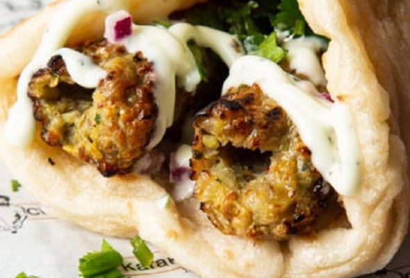 Chicken Kebab Naan