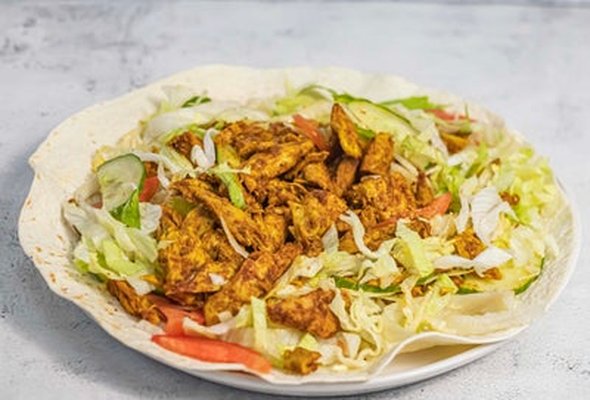 Vegan Kebab Wrap