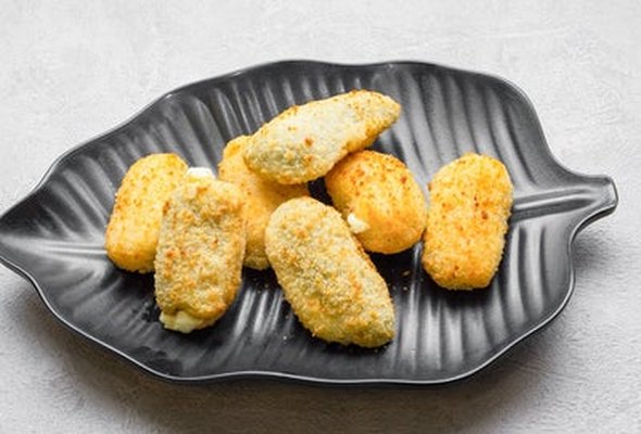 Hot Cream Cheese Jalapenos (7 Pieces) (v) (Spicy)