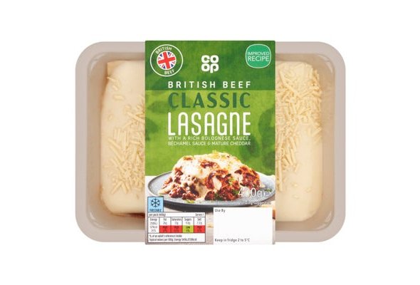 Co-op Beef Lasagne 400g