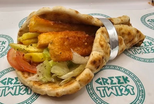 Mango Habanero Twisted Halloumi Gyro