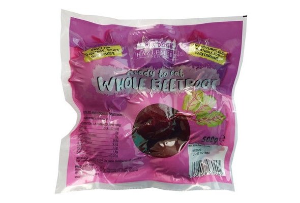 Hazlemere Fine Foods Whole Beetroot 500g