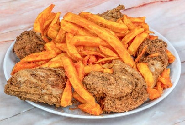 5 pcs Chicken and Chips