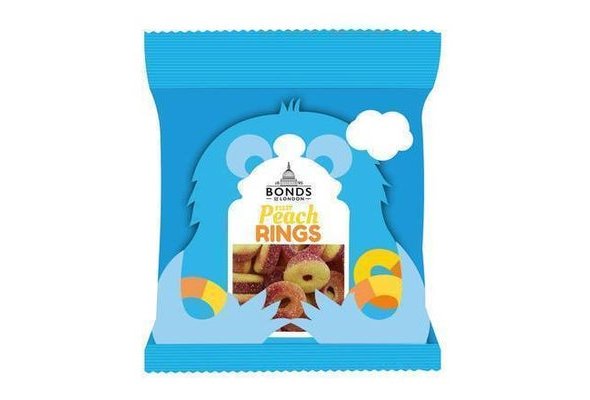 Peach Rings 50g