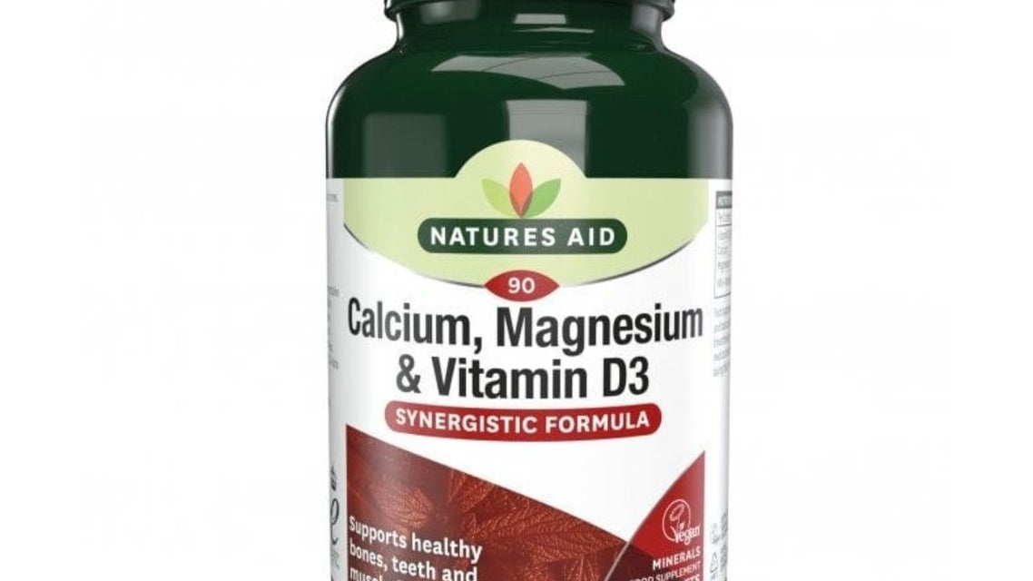 Natures Aid, Calcium, Magnesium And Vitamin D3, 90 Tablets