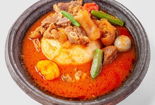 Fufu & Light Soup - Meat Assort