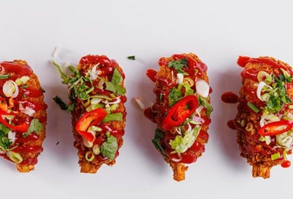 Jackfruit Wings (V)