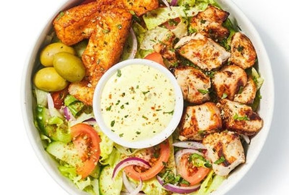 Chicken Souvlaki Bowl