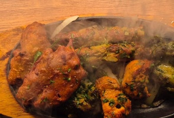 Sizzling Meet Sharing Platter for 2