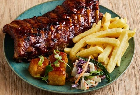 HARVESTER'S FAMOUS FULL RACK OF RIBS