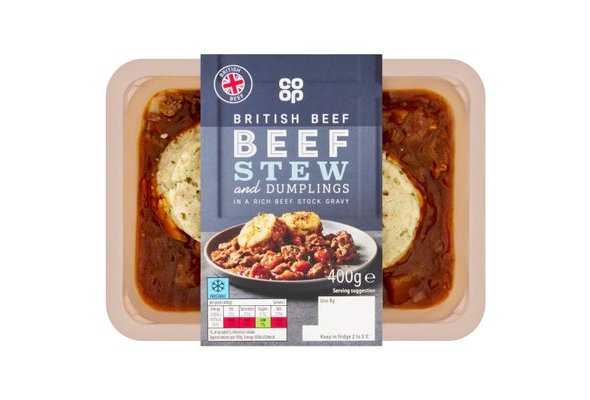 Co-op Beef Stew & Dumplings 400g