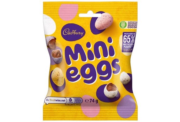 Cadbury Mini Eggs Chocolate Eggs Mini 74 g