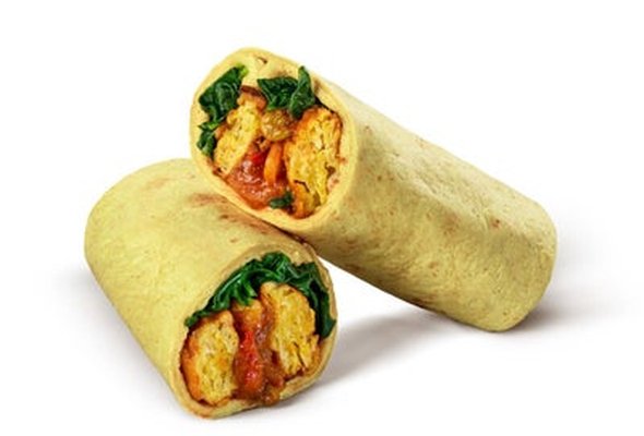Onion Bhaji Wrap