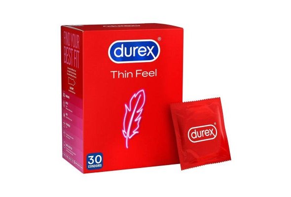 Durex Thin Feel Condoms - 30 Pack