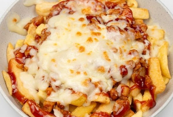 BBQ chicken and cheese